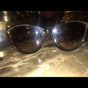 Michael Kors Tortoise with Gold Trim Sunglasses